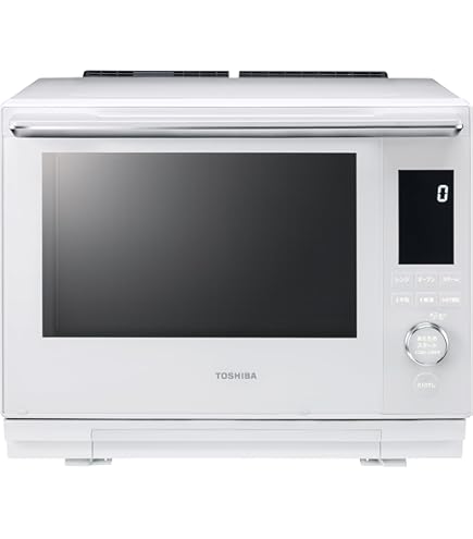 TOSHIBA オーブンレンジ 石窯ドーム　ER-D100A グランホワイト Amazon | TOSHIBA(東芝) スチームオーブンレンジ 石窯ドーム ER-D100A